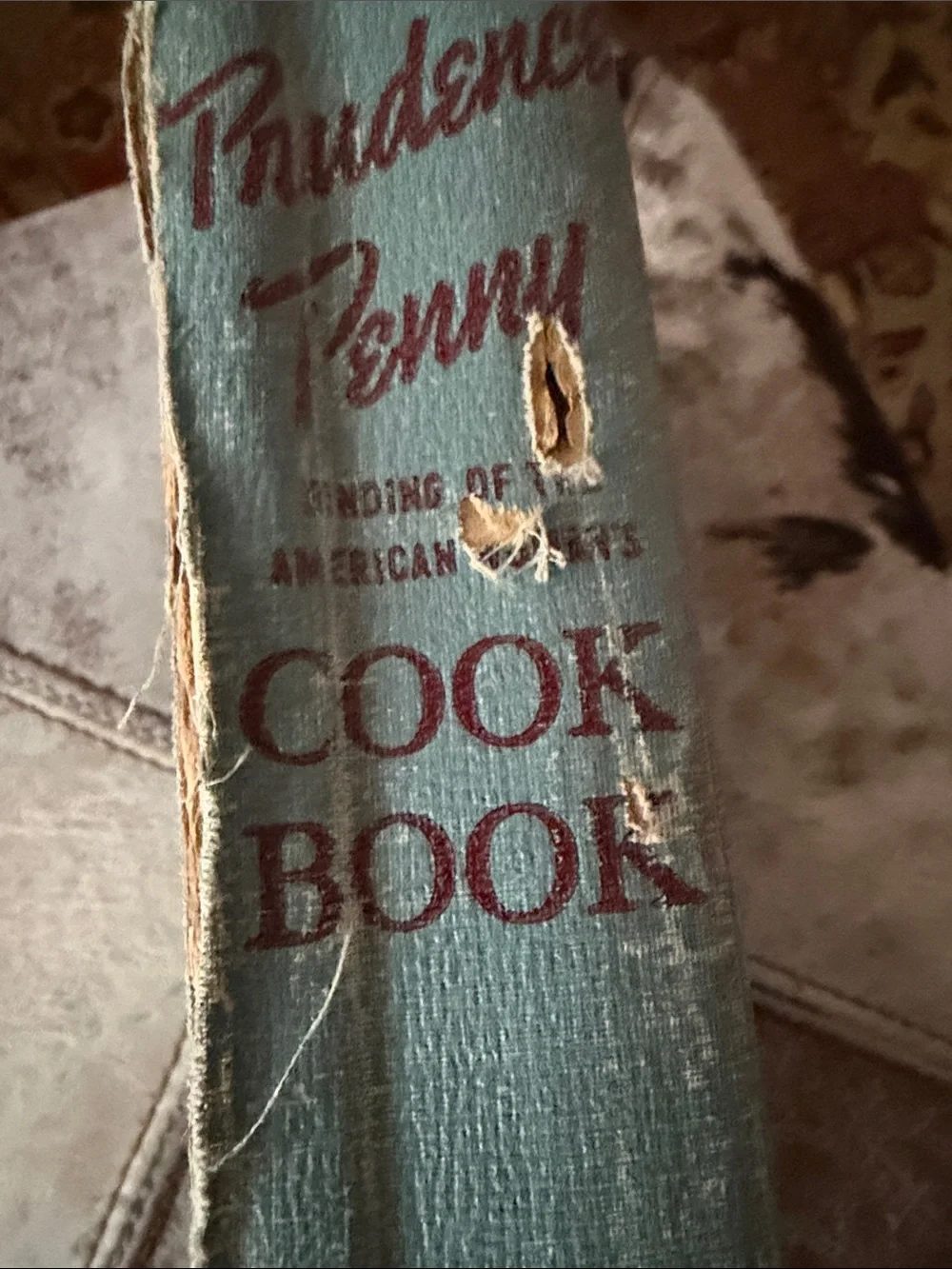 Cook Book - Light Blue Cover